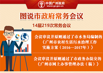 圖說219次市政府常務會議｜廣州網(wǎng)上辦事出新規(guī)：百姓“少跑腿”　信息“多跑路”！