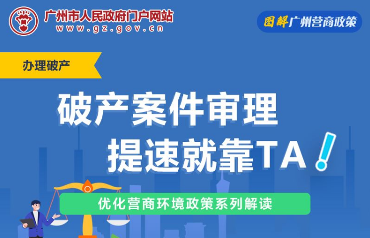 【一圖讀懂】廣州市中級人民法院關(guān)于建立破產(chǎn)審判快速機制的若干意見