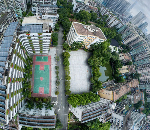 海珠校區(qū)全景圖