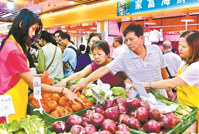 “菜籃子”好不好，要看市民滿不滿意。