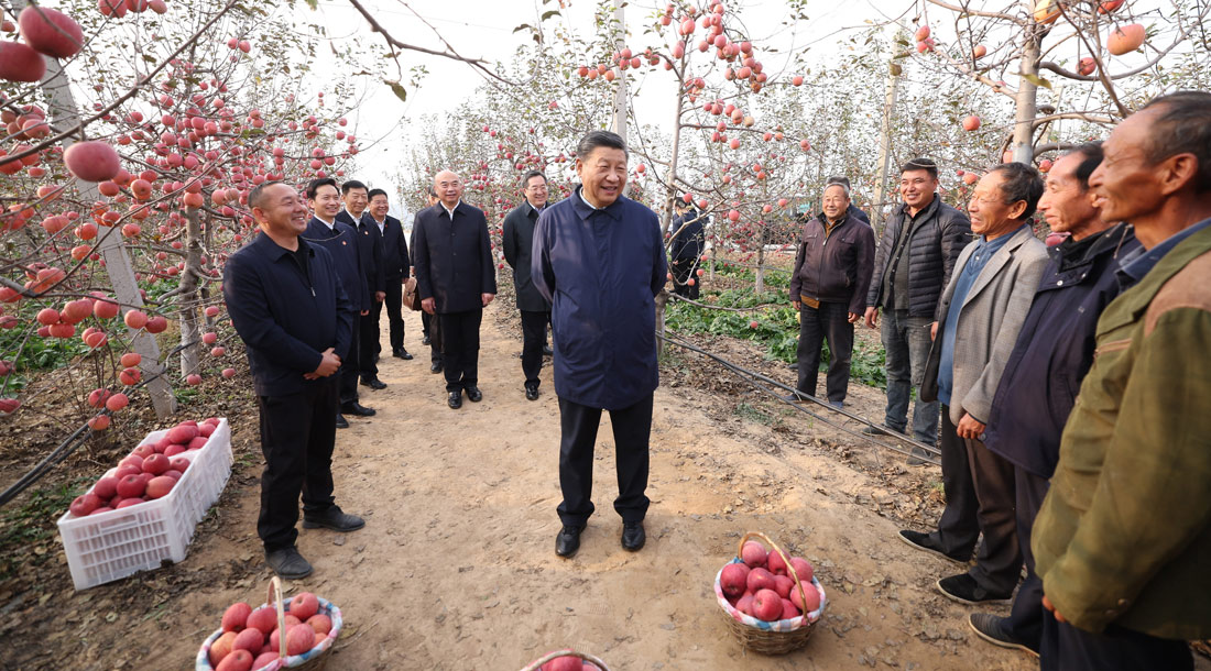 習(xí)近平在陜西延安和河南安陽考察