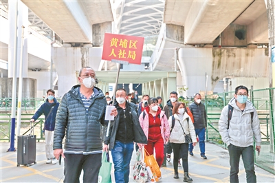 廣州計劃接返貴州、湖南等多個方向的務工人員約1.5萬人返穗返崗