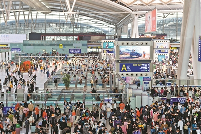 廣鐵到發(fā)旅客累計超1億人次