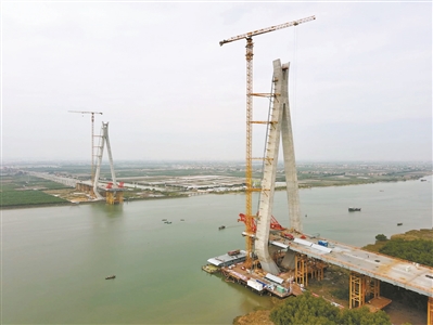 以南沙為中心的大灣區(qū)“半小時交通圈”建設(shè)正提速推進