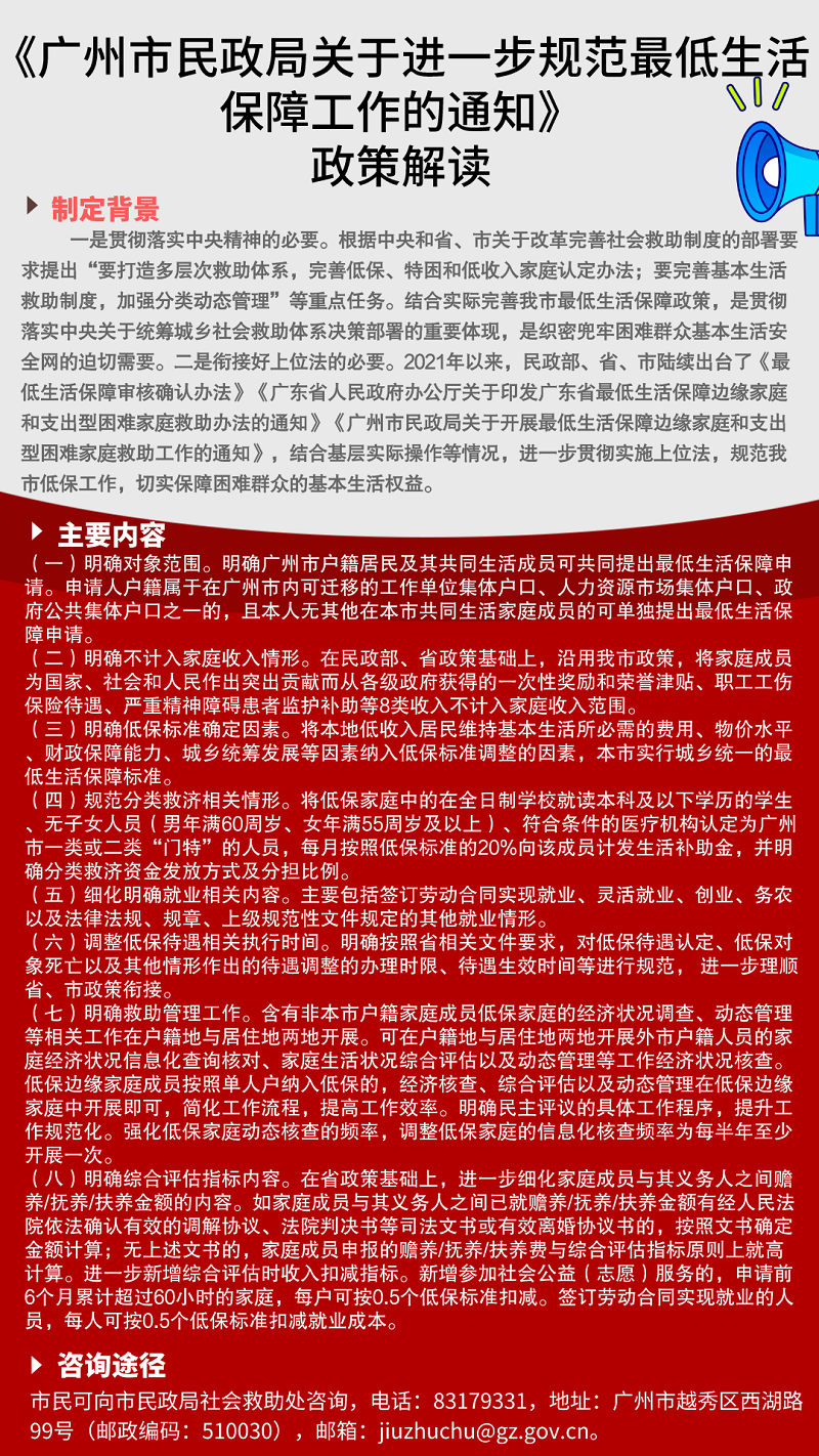 【一圖讀懂】《廣州市民政局關于進一步規(guī)范最低生活保障工作的通知》政策解讀.png