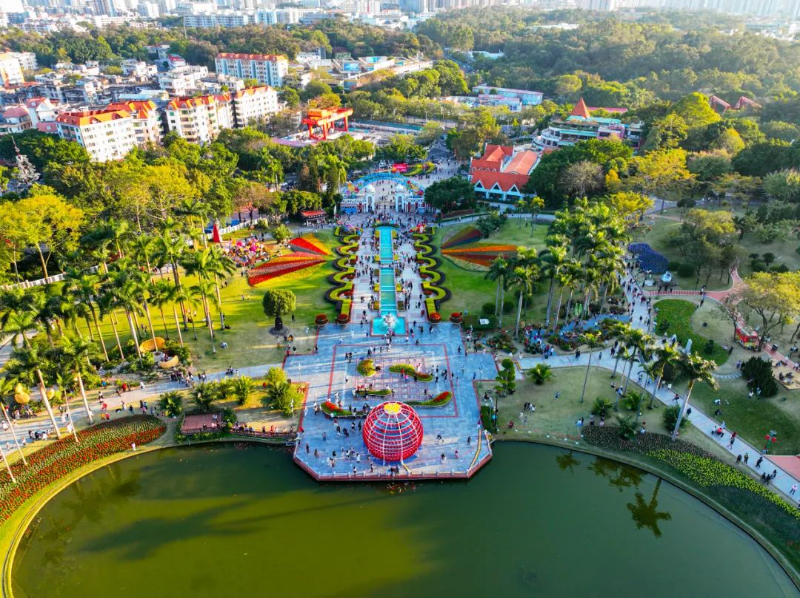 春節(jié)花海City Walk，廣州你是懂浪漫的