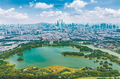 海珠濕地成為國(guó)際大都會(huì)城央濕地典范  既有“綠色顏值”又有“金色價(jià)值”