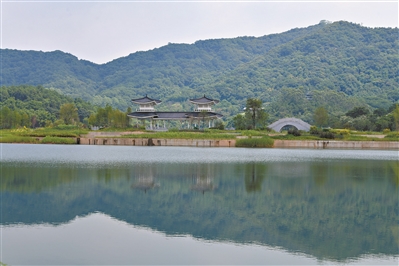 廣州黃埔知識(shí)城逕下水系變身綠美碧帶