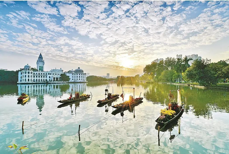 @廣州街坊：流花湖公園復(fù)建將打造新晉網(wǎng)紅景點