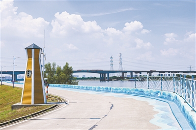南沙東涌十里碧道蜿蜒 不斷激活水經(jīng)濟(jì)富民惠民