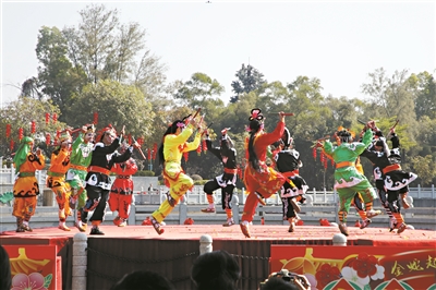 蓮花山新春桃花文化旅游節(jié)正式開(kāi)啟